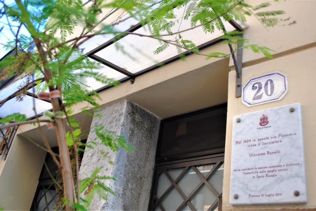 Apartament La Casa Del Cacciatore - Alloggio Con Terrazzo Palermo Zewnętrze zdjęcie