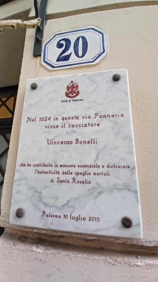 Apartament La Casa Del Cacciatore - Alloggio Con Terrazzo Palermo Zewnętrze zdjęcie