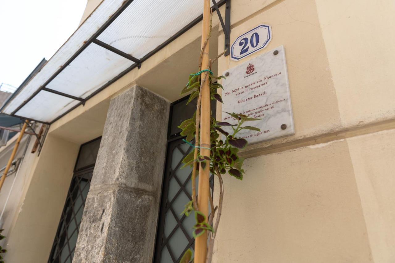 Apartament La Casa Del Cacciatore - Alloggio Con Terrazzo Palermo Zewnętrze zdjęcie