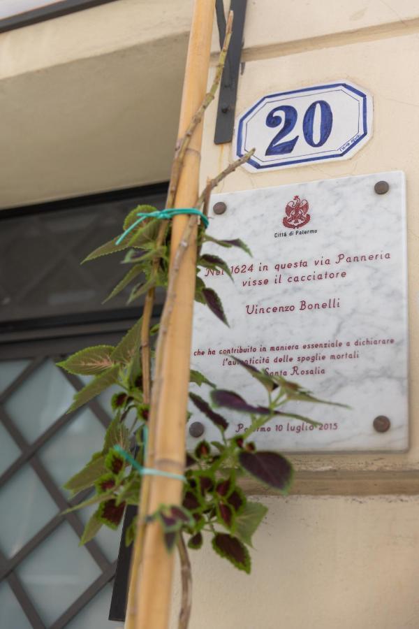 Apartament La Casa Del Cacciatore - Alloggio Con Terrazzo Palermo Zewnętrze zdjęcie